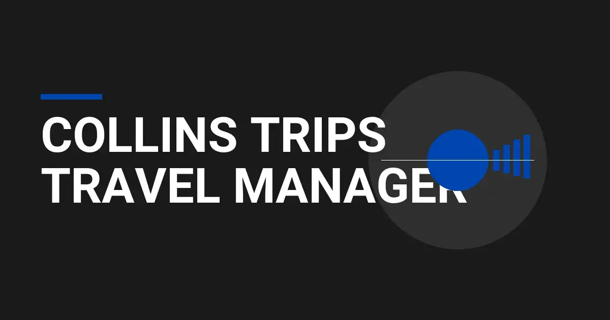 Collins Trips Travel Manager