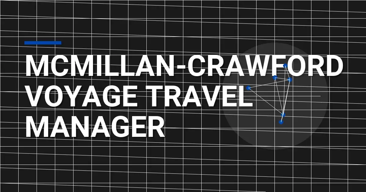 Mcmillan-Crawford Voyage Travel Manager