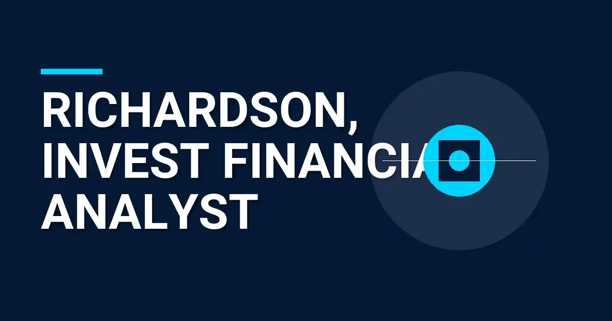 Richardson, Invest Financial Analyst