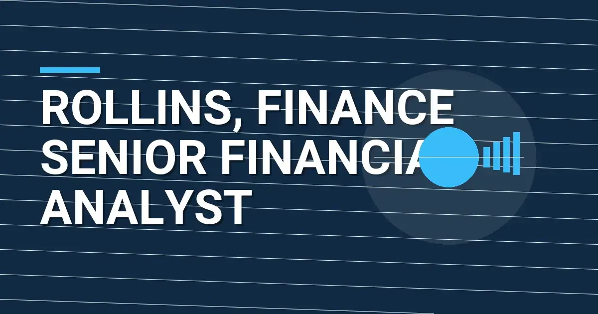 Rollins, Finance Senior Financial Analyst