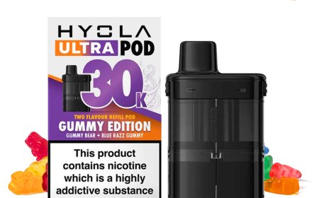 Hyola Ultra 30K Prefilled Pod: Smart Vaping with High Puff Capacity and Simplicity