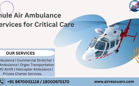 Dhule Air Ambulance Services for Critical Care