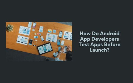 How Do Android App Developers Test Apps Before Launch?