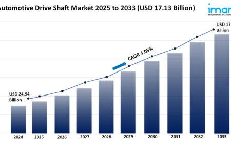 Automotive Drive Shaft Market Growth, Share & Forecast 2025-2033
