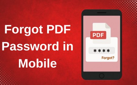 Forgot PDF Password in Mobile? Try 3 Effective Ways
