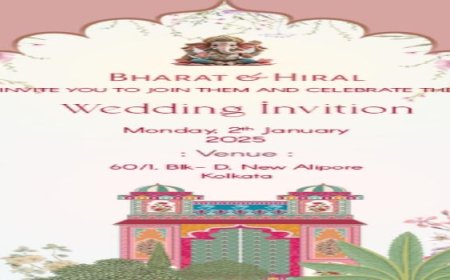 Wedding Card Design – Create Elegant Invitations That Reflect Your Love Story