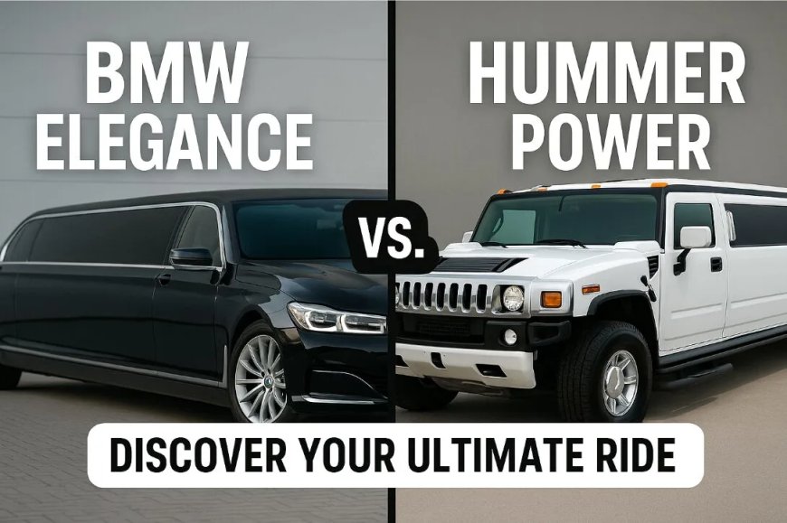 BMW Stretch Limousine vs. White Hummer Limo – What to Choose?